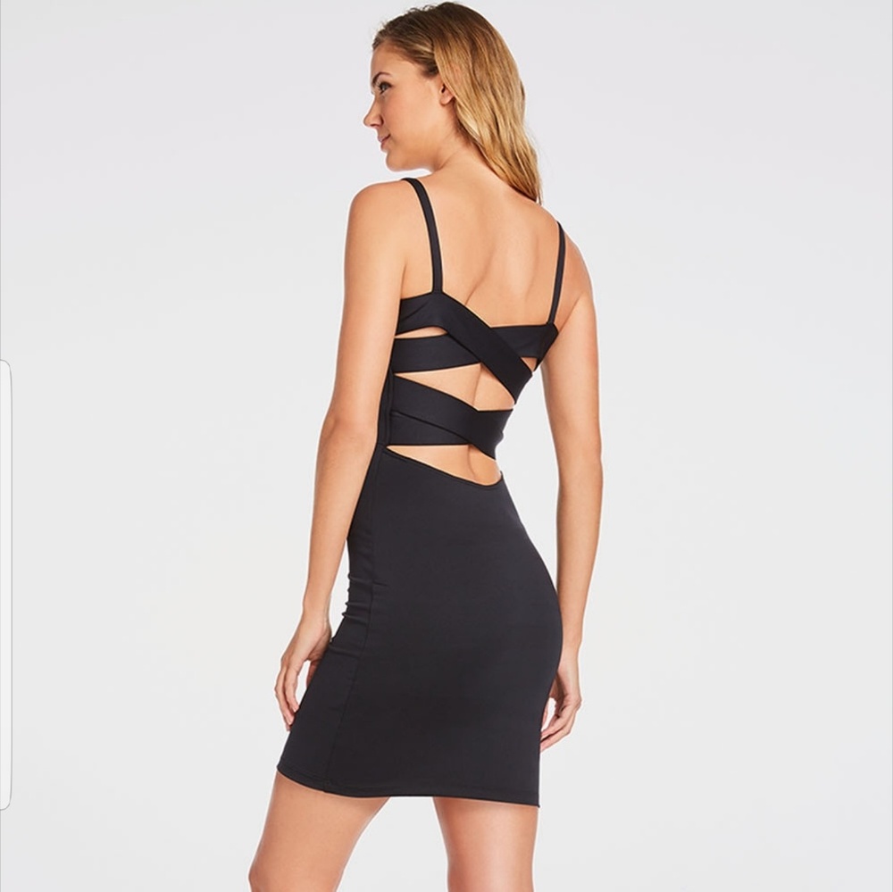 Fabletics Malindi Sport Dress in Black
